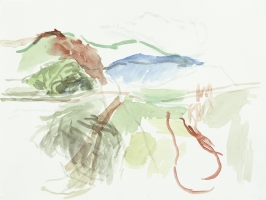 Mezzogiorno, 2001, 40 x 30 cm, Aquarell