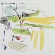 Mittag, 2002, 30 x 30 cm, Aquarell