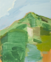 Berg, 2011, 55x45cm, Eitempera und Öl auf Leinwand