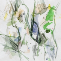 Weiden, 2016, Aquarell, 30 x 30 cm