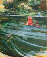 Boje, 2022, 55x45cm, Eitempera aufLeinwand