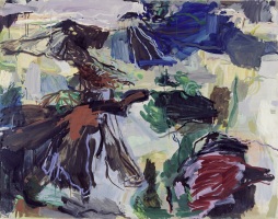 Berge, 2001, 145x185cm, Öl auf Leinwand